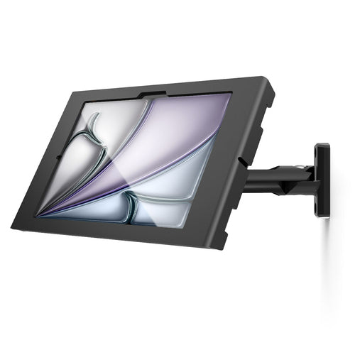 Compulocks Tablet-Wandhalterung für iPad Air 11" (M2) – VESA 75×75, 100×100, abschliessbar – Schwarz
