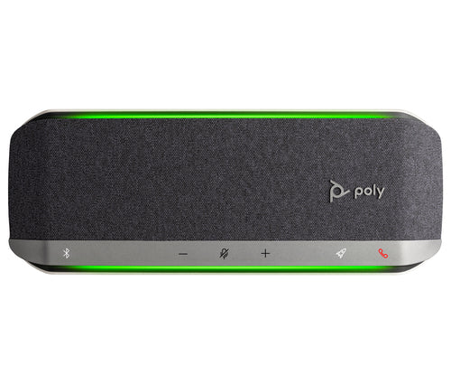 Poly Sync 40 Konferenzlautsprecher – USB/Bluetooth, USB-C/A, IP64, Schwarz