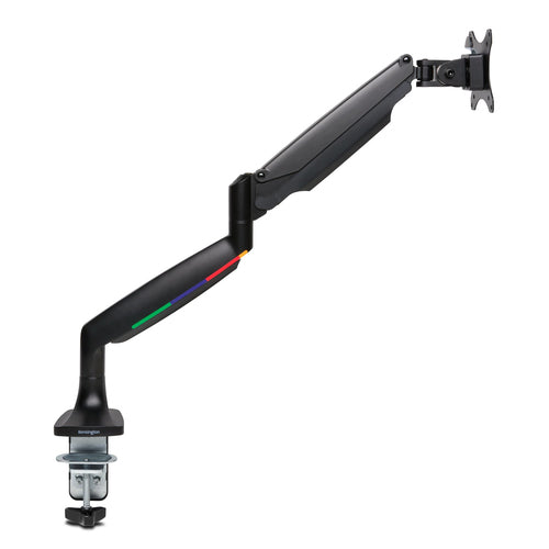 Kensington One Touch SmartFit – Monitorarm, C-Klemme/Tülle, bis 34", VESA 75 × 75/100 × 100 mm, schwarz
