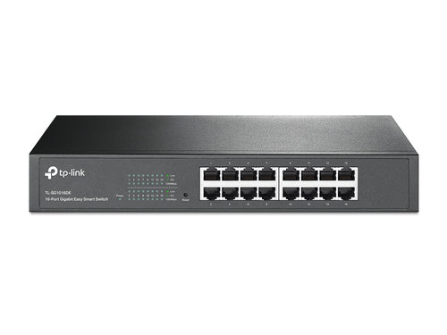 TP-Link TL-SG1016DE – Managed Switch – 16×GbE, L2, 19" Rack