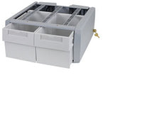 Ergotron Schrank – 45,7 × 45,7 × 24 cm, grau, weiss, 1 kg/Tablar