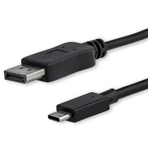 StarTech.com USB-C (Stecker) auf DisplayPort (Buchse) Adapter, 4K, 1 m