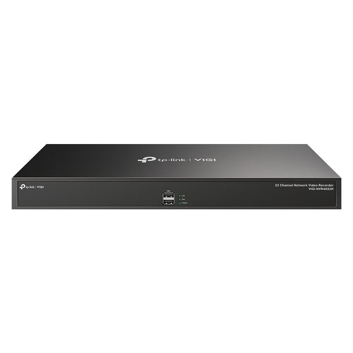 TP-Link VIGI 32 Kanal Netzwerk-Video-Recorder – 32 Kanäle, 4K, PoE, Schwarz