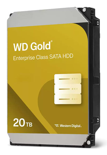 Western Digital WD203KRYZ Gold – 20 TB, SATA