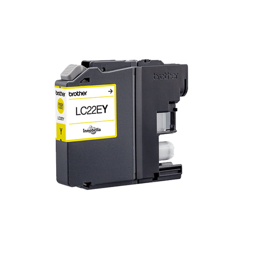 Brother Tintenpatrone LC-22EY, Gelb – für MFC-J5920DW