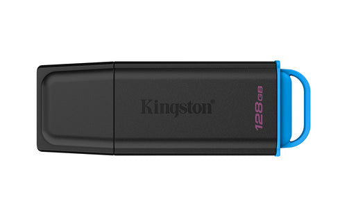 Kingston Technology Kingston DataTraveler Exodia 128 GB – USB 3.2 Gen 1 (USB‑A) USB-Stick, schwarz/blau