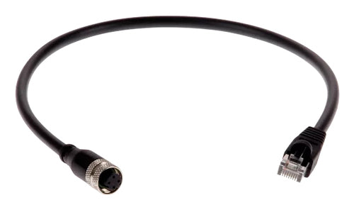 Axis Netzwerkkabel – 0,5 m, M12(F)–RJ45(M)