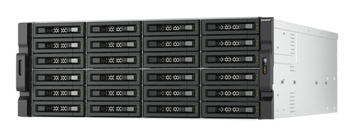 QNAP TL-R2400PES-RP – 24-Bay Rack 4U Gehäuse – für 2,5"/3,5" HDD/SSD, SATA