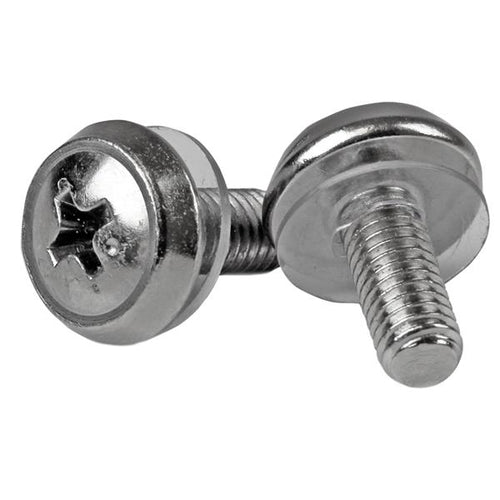 StarTech.com Montageschrauben M5 – 12 mm, Edelstahl, 100 Stk.