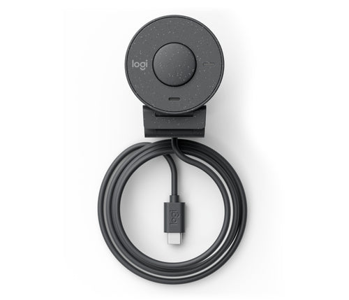Logitech Brio 305 – Webcam – Full HD 1080p, bis zu 30 fps, USB-C, Autofokus, Schwarz