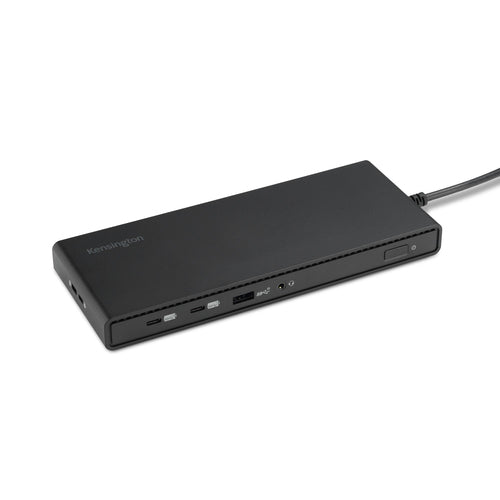 Kensington SD4842P Dockingstation – USB-C, 1× DP, 2× HDMI, 3× USB-A, 2× USB-C, 100 W PD, GbE, für Windows