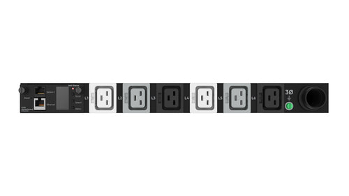 HPE G2 PDU 17,3 kVA – Dreiphasig, Messgerät, Modular – 1U Horizontal – C19×6, Eingang 208 V/48 A