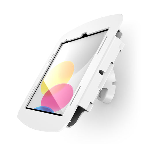 Compulocks Tablet-Wandhalterung – für iPad 10,9" (10. Gen.) – abschliessbar, VESA 75×75/100×100 – Weiss