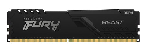 Kingston Technology Kingston FURY Beast – DDR4 Arbeitsspeicher – 16 GB (1×16 GB), 3600 MT/s, CL18, 288-poliger DIMM, 1,35 V, Schwarz