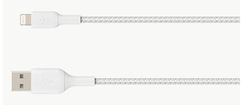Belkin Lightning Kabel, 2 m, Weiss, MFi-zertifiziert
