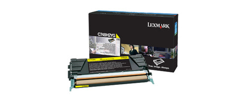Lexmark Toner – Gelb, 10000 Seiten – für C748/X748