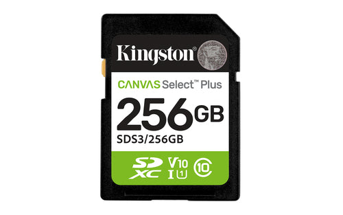 Kingston Technology Kingston Canvas Select Plus Gen 3 Speichergerät – 256 GB, UHS-I, 150 MB/s