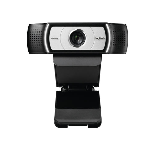 Logitech C930e Webcam – Full HD, 30 fps, USB, Autofokus, Abdeckung, Schwarz, für Windows, macOS & ChromeOS