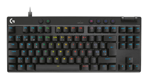 Logitech G PRO X TKL RAPID – Gaming-Tastatur TKL – Mechanisch – USB-A – QWERTZ (CH) – RGB – Schwarz