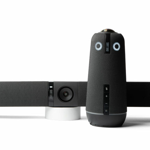 Owl Labs Meeting Owl 4+ & Owl Bar – Konferenzraum-System – 4K, 360°, für Windows/Mac/ChromeOS, USB-C, LAN (RJ4)