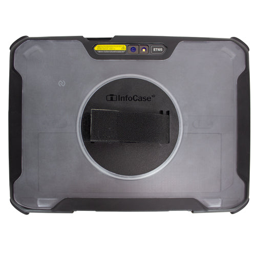 InfoCase Tablet-Hülle für Zebra ET60/ET65 10,1" – Schwarz/Grau