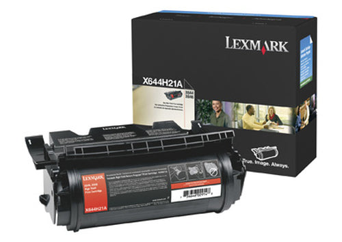 Lexmark Toner – Schwarz, 21000 Seiten – für T640/T642/T644 und andere