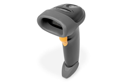 Digitus 1D/2D, kabelgebunden, USB/RJ-45, IP54, mit Ständer, für Windows, Android, iOS