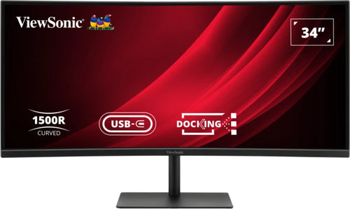ViewSonic VG3419C-2 – 34" Curved, 3440 × 1440 (UWQHD), VA