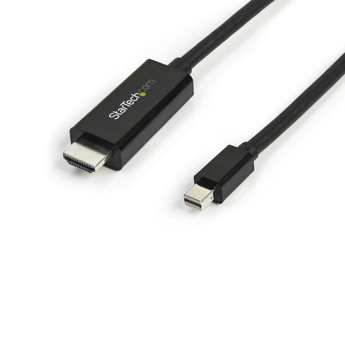 StarTech.com Kabel Mini DisplayPort zu HDMI – 4096 × 2160 @ 30 Hz, HDMI 1.4, DisplayPort 1.2, 3 m, HDCP