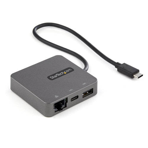 StarTech.com Multiport-Adapter – USB-C, 1× HDMI, 1× VGA, 1× USB-A, GbE, für Windows/Mac/ChromeOS