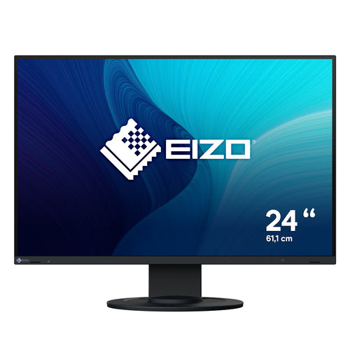 EIZO FlexScan EV2410R – Monitor, 24,1", 1920 × 1200 (WUXGA), IPS, 350 cd/m², VESA 100 × 100, Schwarz