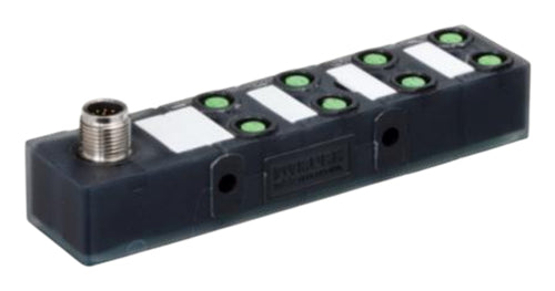 Zebra Anschlussbox – BLOK-M12PN-01 – 12-Pin M12, GPIO NPN – für FXR90 – schwarz