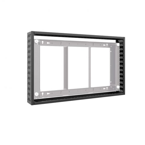 Hagor 5869 Rahmen – hochwetterfest, 1'031×638×141 mm – für Samsung OH 46 Serie – Schwarz
