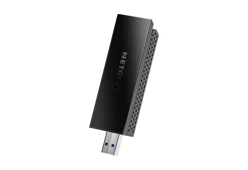 NETGEAR Nighthawk AX1800 USB-WLAN-Adapter – Wi-Fi 6 (802.11ax), bis zu 1200 Mbit/s, Dual-Band, USB-A, WPA3