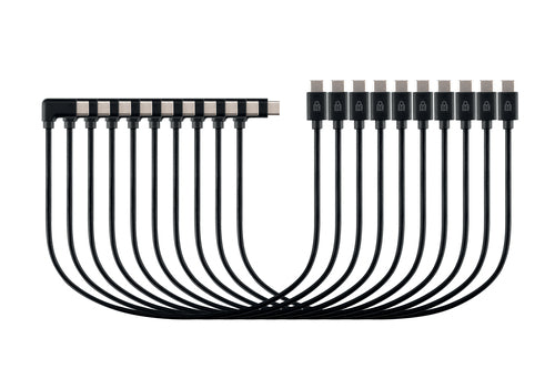 Kensington Adapter – USB-C auf USB-C, 0,30 m, 10er-Pack – für K67716EU