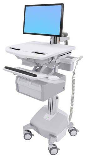 Ergotron SV44-12C2-C – Multimedia-Wagen, für Flachbildschirm bis 61 cm (24")