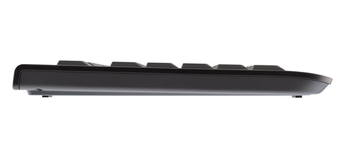 CHERRY KC 1000 – Tastatur, kabelgebunden (USB), DE-Layout (DE), Fullsize (mit Ziffernblock), schwarz – für Windows
