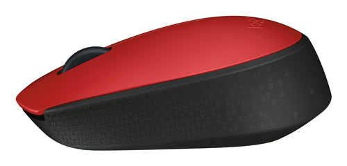 Logitech M171 Maus – Kabellos, Rot