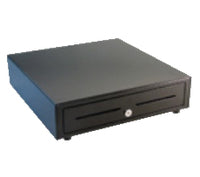 apg Solutions VB420-BL1616-B5 – Kassenschublade, 4 Scheine/8 Münzen, 415 × 412 × 102 mm, Schwarz