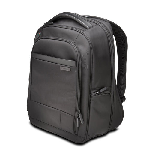 Kensington Notebook-Rucksack Contour 2.0 – für 15,6", 27,5 l, mit Tablet-Fach, Polyester – Schwarz