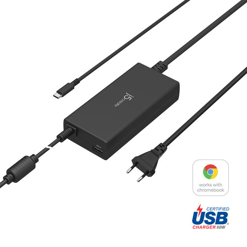 j5create Netzteil (EU) – 100 W, 1× USB-C, PD