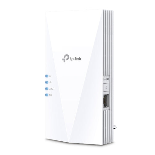 TP-Link AX1500 – WLAN-Repeater, Wi-Fi 6, Dual-Band (2,4/5 GHz), 1200 Mbit/s, 1× GbE, Weiss