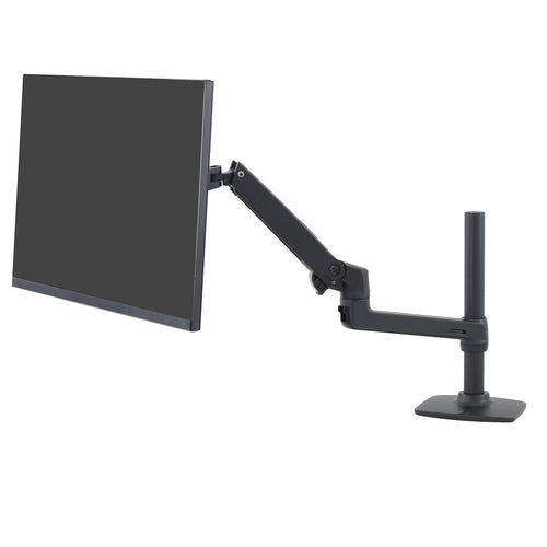 Ergotron LX – Monitorarm, Hohe Säule, Schwarz