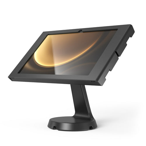 Compulocks Tablet-Tischhalterung für Samsung Galaxy Tab S9+ / S9 FE+ 12,4" (2023) – abschliessbar – Schwarz