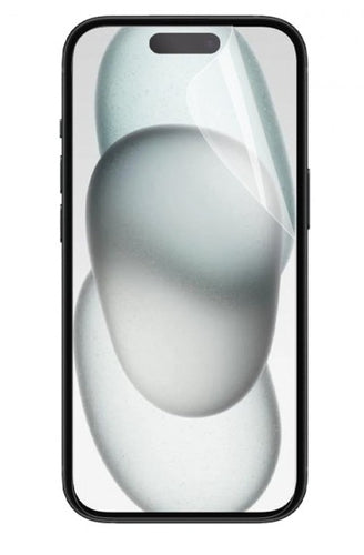Mobilis Displayschutz – für Apple iPhone 15/15 Pro – transparent – stossfest