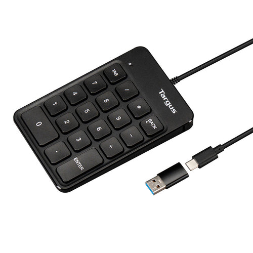 Targus Keypad-Steuerpult – kabelgebunden – USB – schwarz