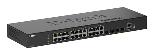 D-Link DGS-1010MP/E – Managed Switch – 10×GbE, 1×SFP, L2, PoE+ 125 W, 19" Rack