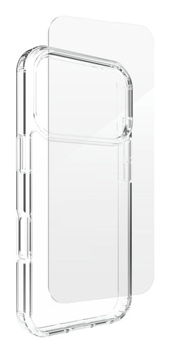 ZAGG Backcover – für Apple iPhone 17 Pro, Transparent, Displayschutz, Anti-Fingerprint