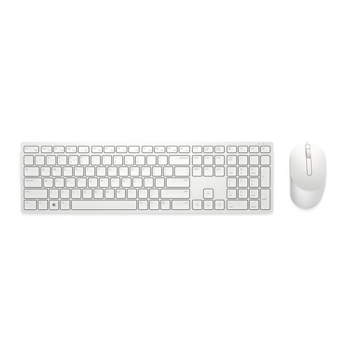 Dell KM5221W – Tastatur- und Maus-Set – 2,4 GHz – QWERTY (US-INT) – Weiss