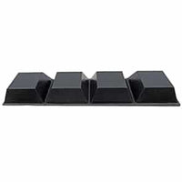 apg Solutions PK-17-5023 – Gummifüsse, Schwarz, Gummi
